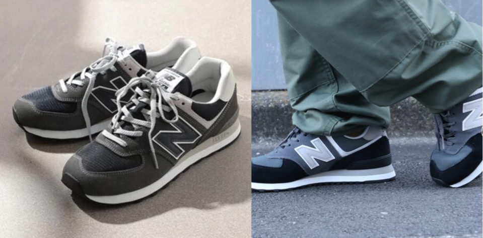 New Balance（ニューバランス）チャコールグレー系のスニーカー