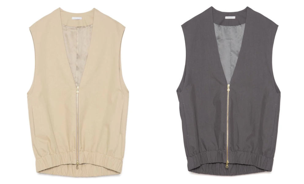 CHIEKO+ベージュのベスト