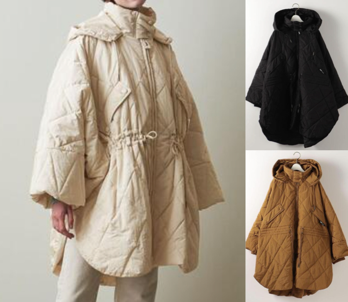 Steven Alan（スティーブンアラン）アイボリーのポンチョジャケット