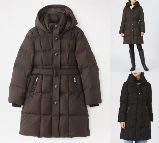 LOVELESS（ラブレス）ブラウンのダウンジャケット