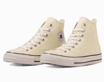 CONVERSE（コンバース）ホワイトのハイカットスニーカー