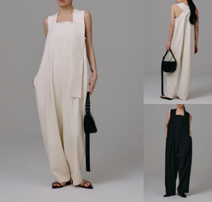 louren（ローレン）ホワイトのオールインワン