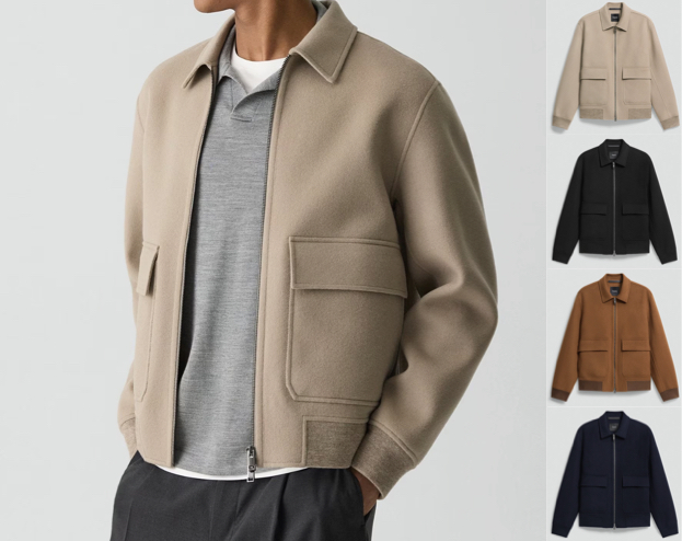 Theory（セオリー）ベージュのウールジャケット