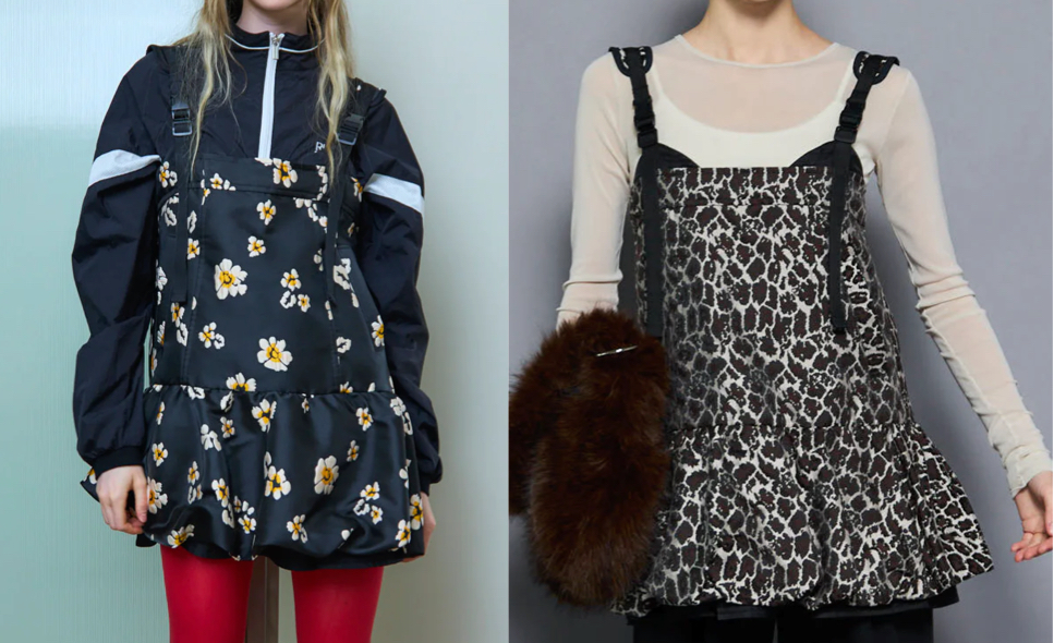 MAISON SPECIAL（メゾンスペシャル）ブラックの花柄キャミトップス