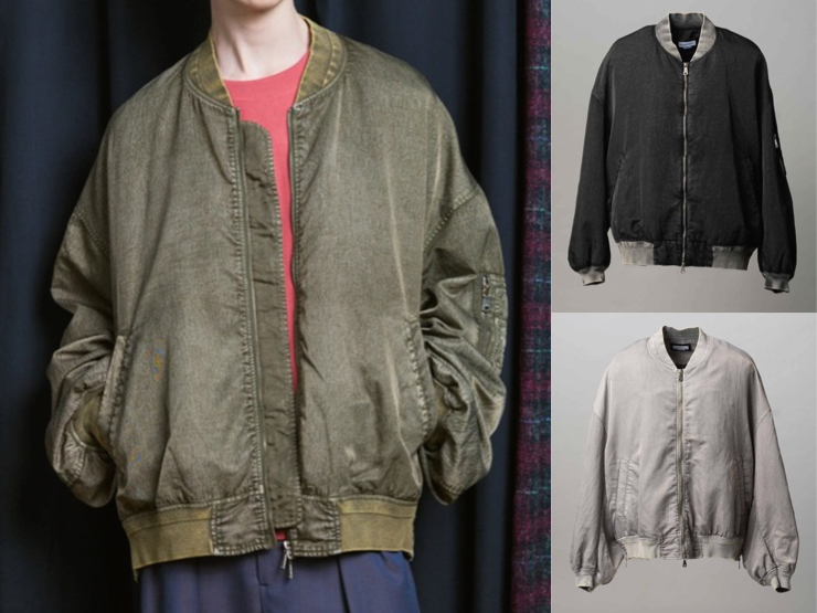 MAISON SPECIAL(メゾンスペシャル)カーキのMA-1ジャケット