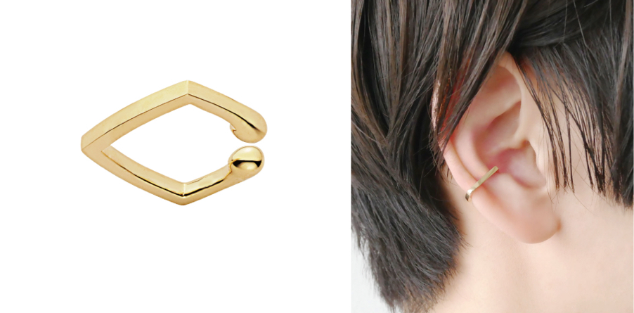 VENDOME AOYAMA(ヴァンドーム青山)ゴールドのイヤカフ