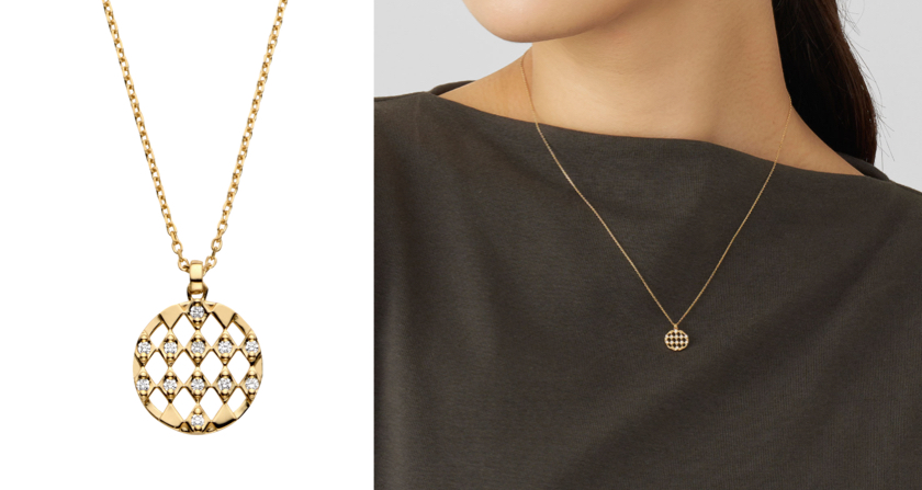 VENDOME AOYAMA(ヴァンドーム青山)ゴールドxダイヤのネックレス