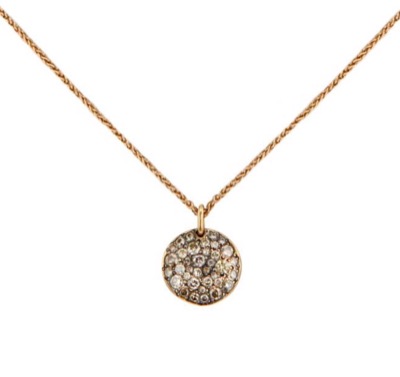 Pomellato(ポメラート)ゴールド系xダイヤのネックレス