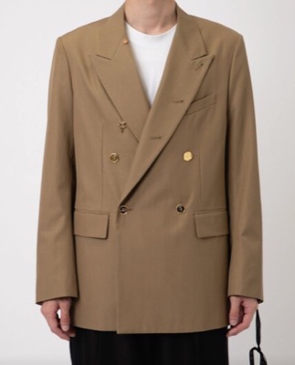 BED J.W. FORD（ベッドフォード）ライトブランのダブルジャケット