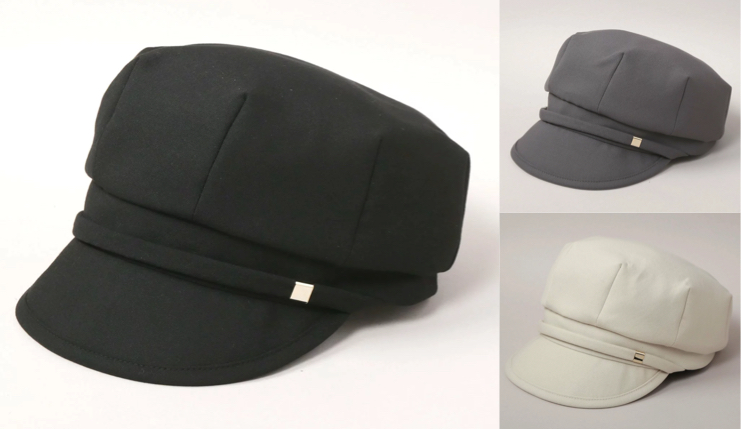 CA4LA（カシラ）ブラックのキャスケット帽