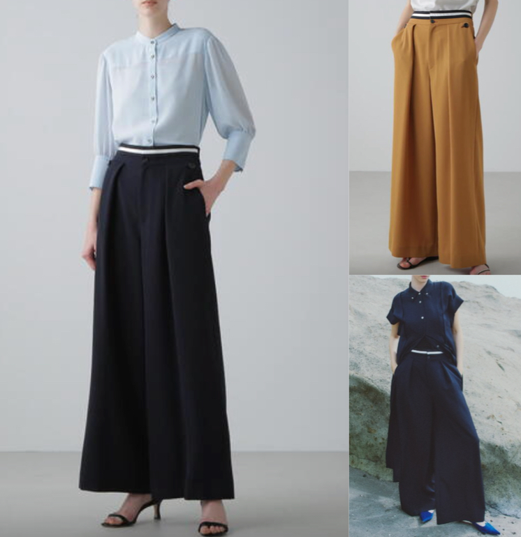 ADORE（アドーア）チャコールグレーのパンツ