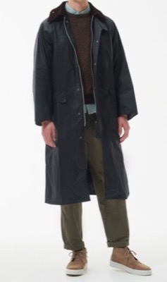 BURGHLEY（ バーレー）ブラックのロングコート