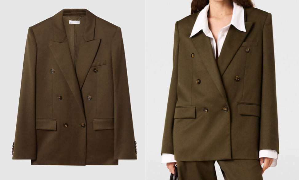 Stella McCartney（ステラマッカートニー）カーキのジャケット