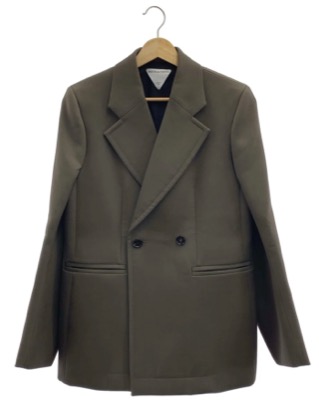 BOTTEGA VENETA（ボッテガヴェネタ）チャコールグレーのテーラードジャケット