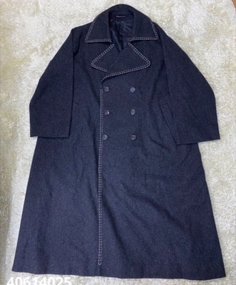 YOHJIYAMAMOTO（ヨウジヤマモト）ネイビーのチェスターコート