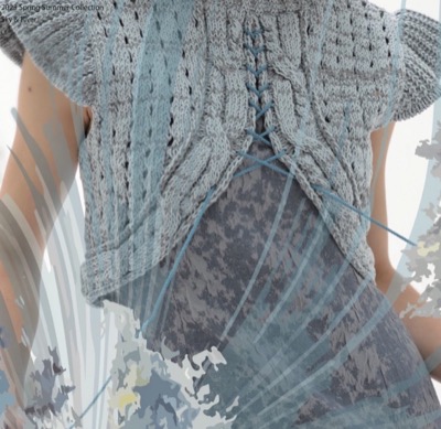 AOIWANAKA（アオイワカナ）グレーのニット