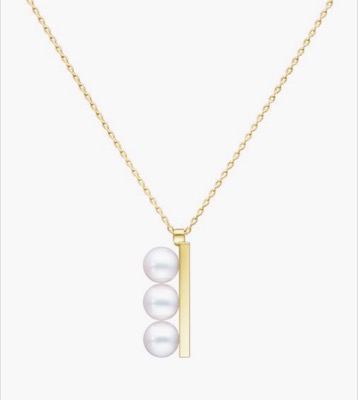 TASAKI（タサキ）ゴールドx3連パールのネックレス