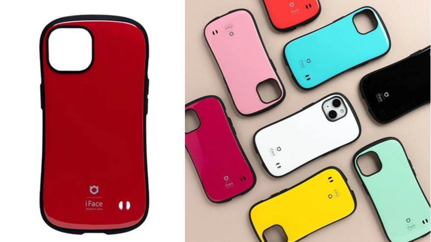 iFace(アイフェース)赤いスマホケース