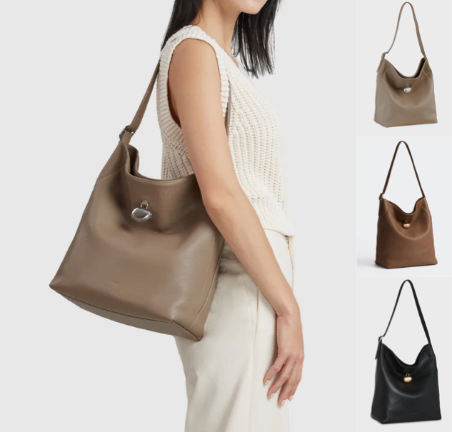 CAFUNE（カフネ）ブラウンのトートバッグ