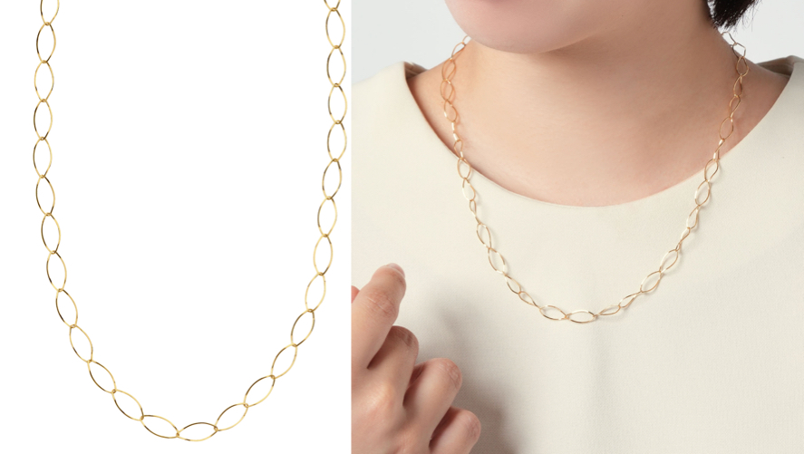 VENDOME AOYAMA（ヴァンドーム青山）ゴールドのチェーンネックレス