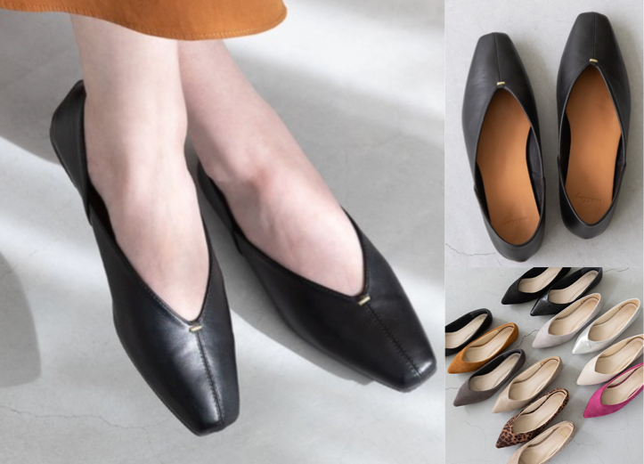 welleg（ウェレッグ）ブラックのパンプス