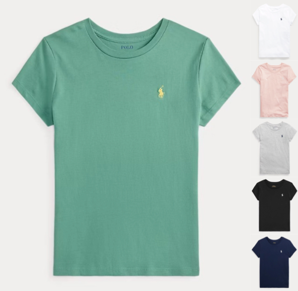 POLO RALPH LAUREN（ポロ ラルフ ローレン）ライトグリーンのポニー刺繍Tシャツ