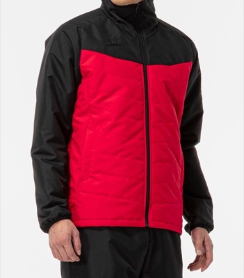 Mizuno（ミズノ）レッドxブラックのウォーマージャケット