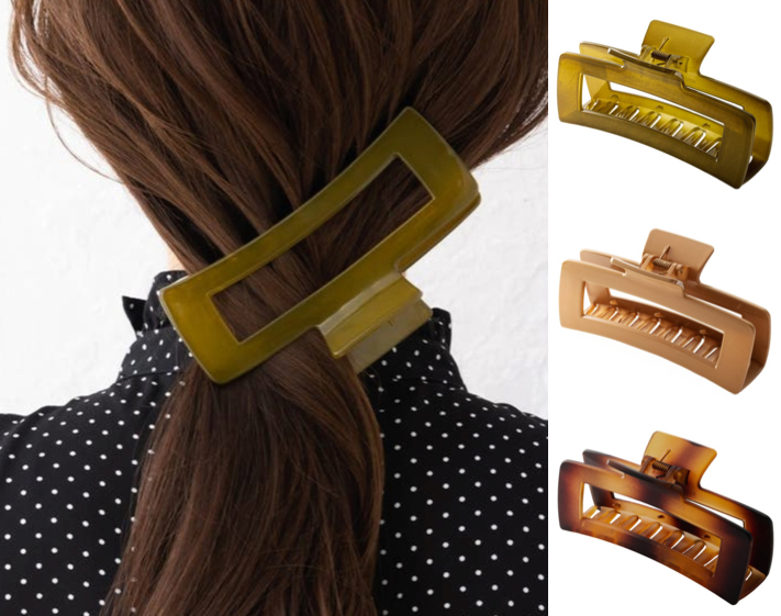 CREAM-DOT(クリームドット)グリーン系のヘアクリップ