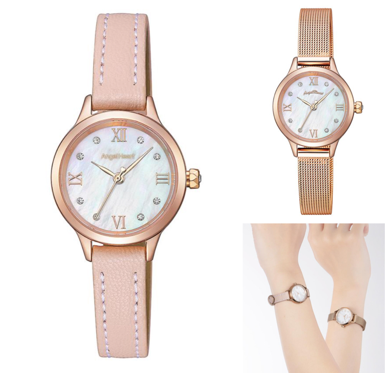 Angel Heart（エンジェルハート）ピンクの腕時計