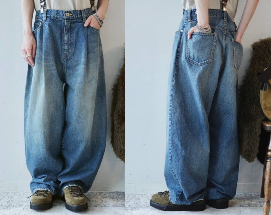 journal standard luxeワイドデニムパンツ