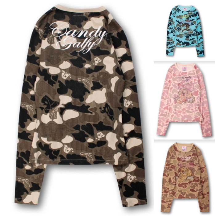 CANDY GALFYブラックのカットソー