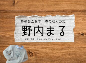 野内まる【冬のなんかさ、春のなんかね（冬のさ春のね）】ドラマ衣装（エンちゃん役）着用ファッション全話まとめ！洋服 バッグ アクセなどの衣装協力ブランドは？洋服・アクセサリー・バッグ・靴・腕時計などドラマ【冬のなんかさ、春のなんかね（ふゆのなんかさ、はるのなんかね）略：冬のさ春のね】で野内まる（のうちまる）さんが演じる エンちゃん役に衣装協力されているドラマの服装（ファッション・コーデ）の「ブランド」や「購入先」の情報をまとめています♪