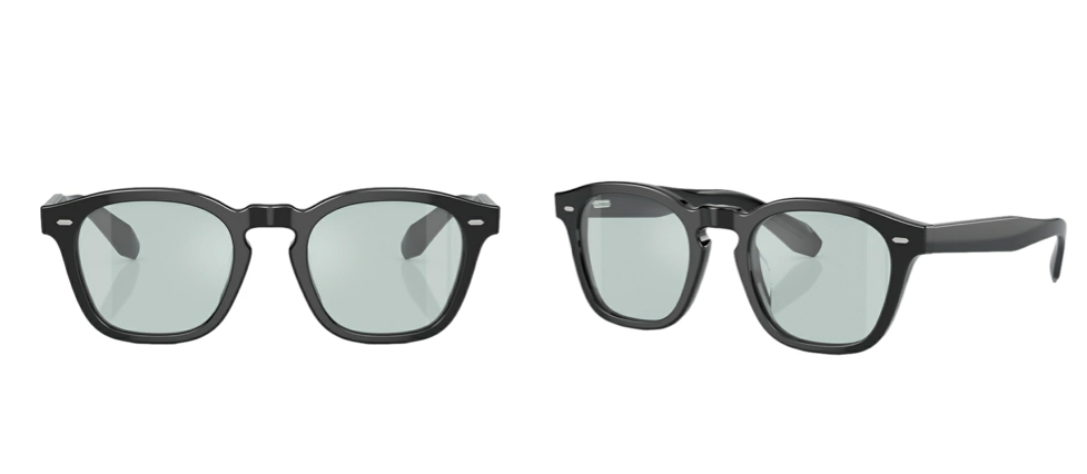 OLIVER PEOPLESブルーレンズのサングラス