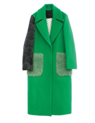 RE SYU RYU（リシュリュ）グリーンのファーコート