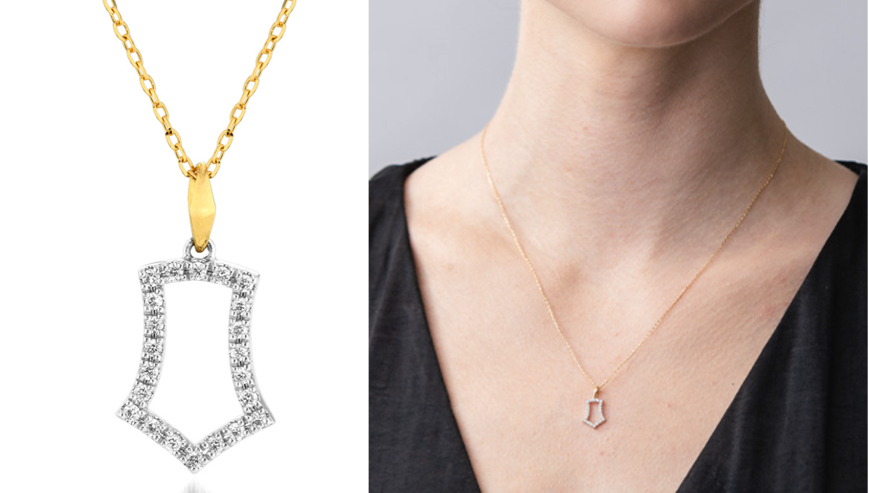 STAR JEWELRY（スタージュエリー）ゴールドxシルバーのネックレス