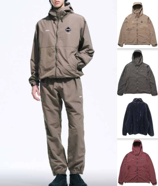 F.C.Real Bristolベージュのブルゾン