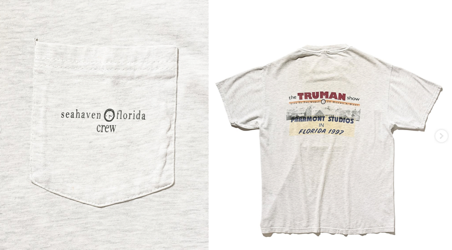 バックプリントTシャツ