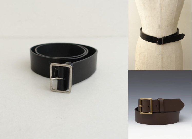 MARGARET HOWELLブラックのベルト