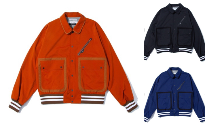 F/CE.（エフシーイー）オレンジのトラックジャケット