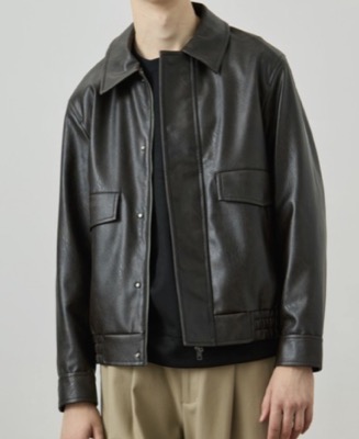 UNITED TOKYO（ユナイテッドトウキョウ）ブラックのレザージャケット