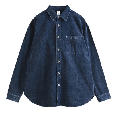 Dr.Y&K（ドクターワイアンドケイ）ネイビーのデニムシャツ