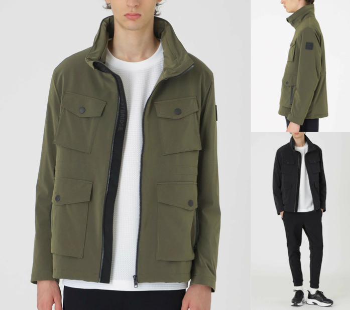 BLACK LABEL CRESTBRIDGEカーキのジャケット