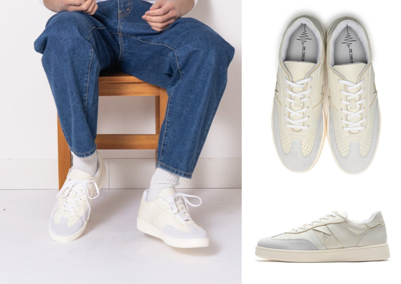 ONE THIRD RESEARCH（ワンサンドリサーチ）ホワイトのスニーカー