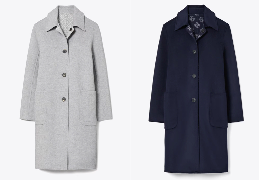 Tory Burch(トリーバーチ)グレーのコート