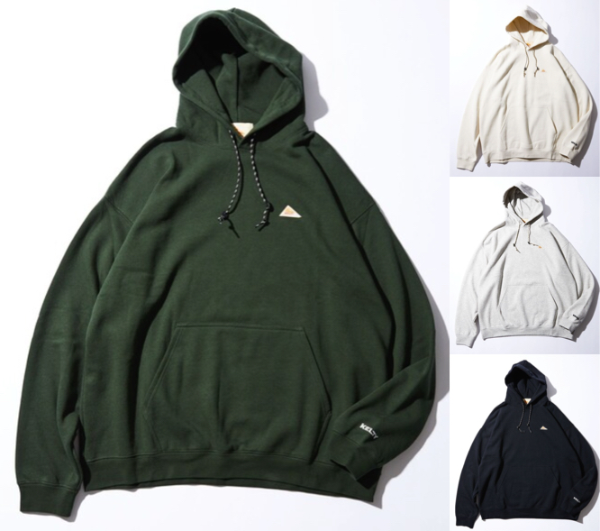 KELTY×FREAK'S STORE（ケルティ）グリーンのパーカー