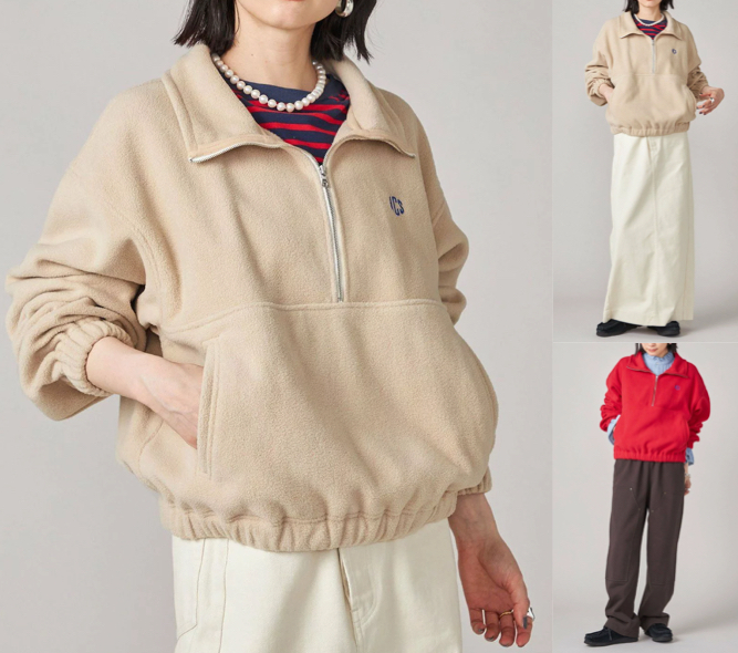 SHIPS (シップス)ベージュのブルゾン