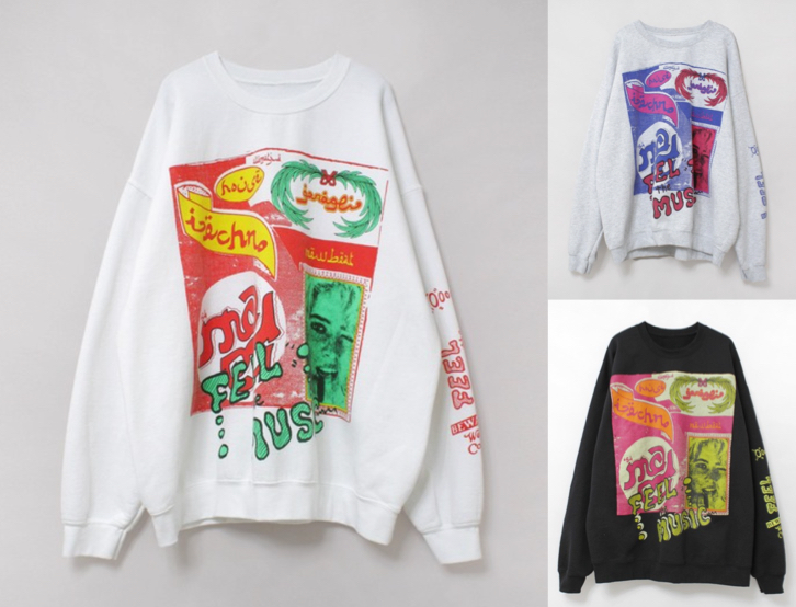 RNAホワイトのスウェット