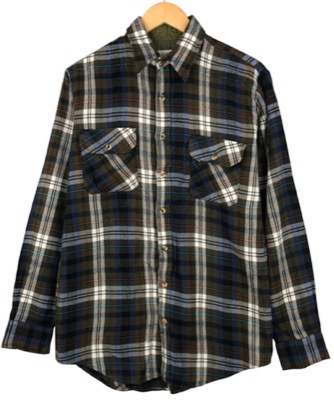 ST. JOHN'S BAY（セントジョンズベイ）ブラックのチェック柄シャツ