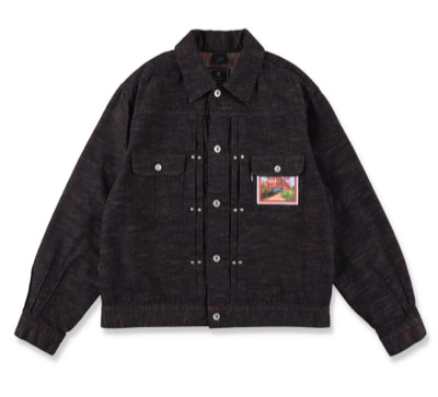 TUITACI（ツイタチ）ブラックのデニムジャケット