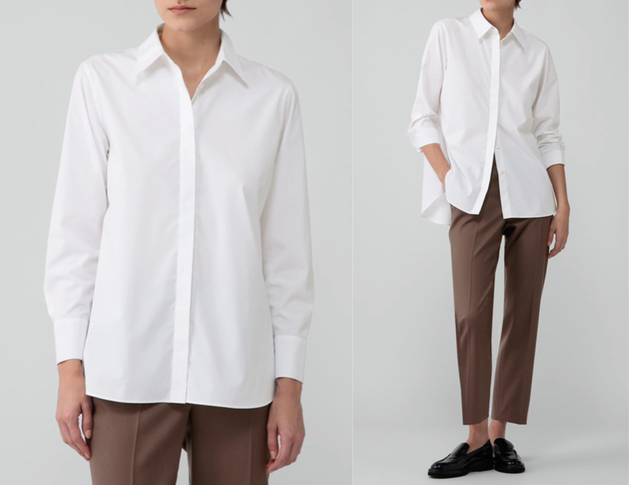 Theory luxe（セオリーリュクス）ホワイトのシャツ